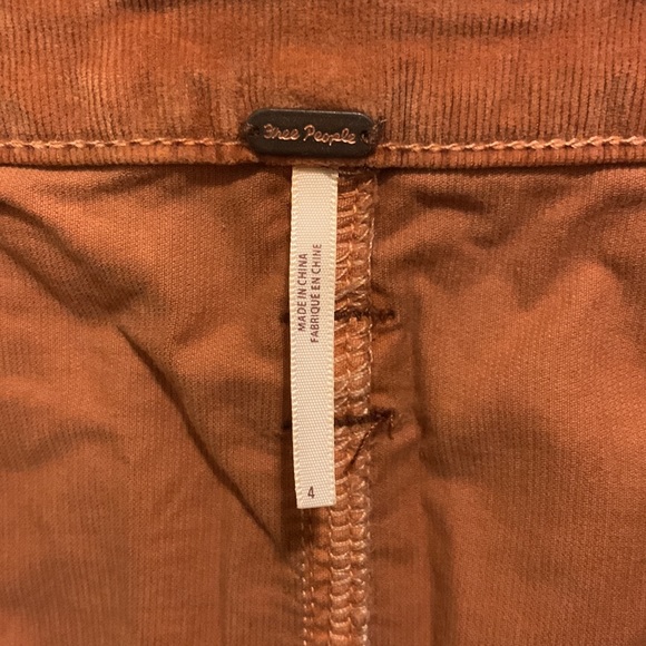 Free people orange skirt - Picture 3 of 3